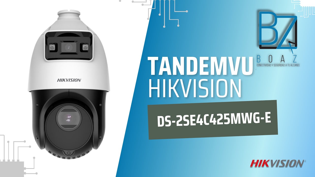 La cámara Hikvision TandemVu que LO VE TODO: análisis real + características