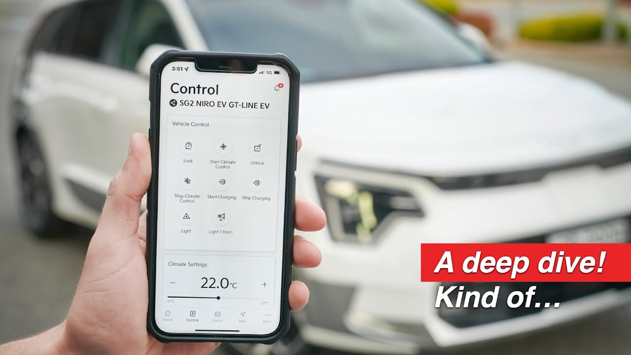 2023 Kia Niro EV |  Demo of infotainment and car settings