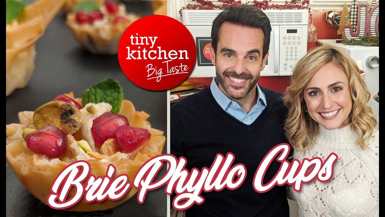 Brie Phyllo Cups (ft. Alexis Johnson) // Tiny Kitchen Big Taste