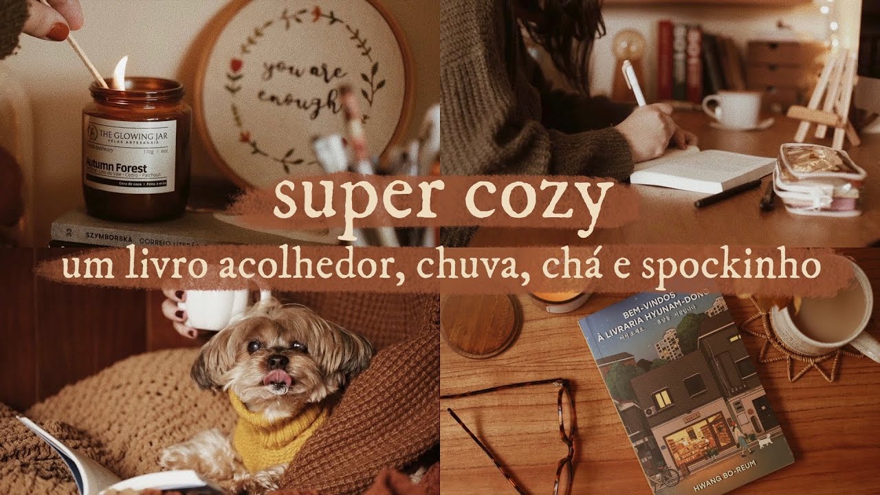 📖🧡🍂 vlog de leitura: bem-vindos à livraria hyunam-dong (hwang bo-reum) 🐌