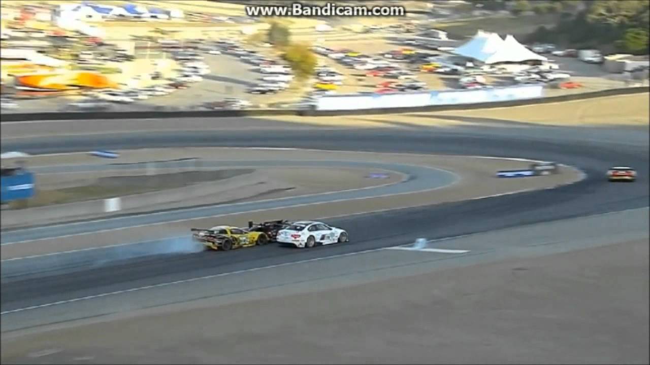 Jan Magnussen Laguna Seca ALMS 2012.wmv