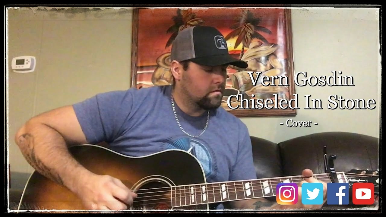 CHISELED IN STONE - VERN GOSDIN cover by Stephen Gillingham