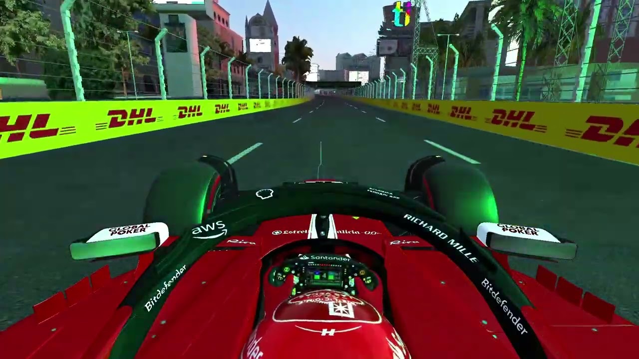 Charles Leclerc Pole at Las Vegas