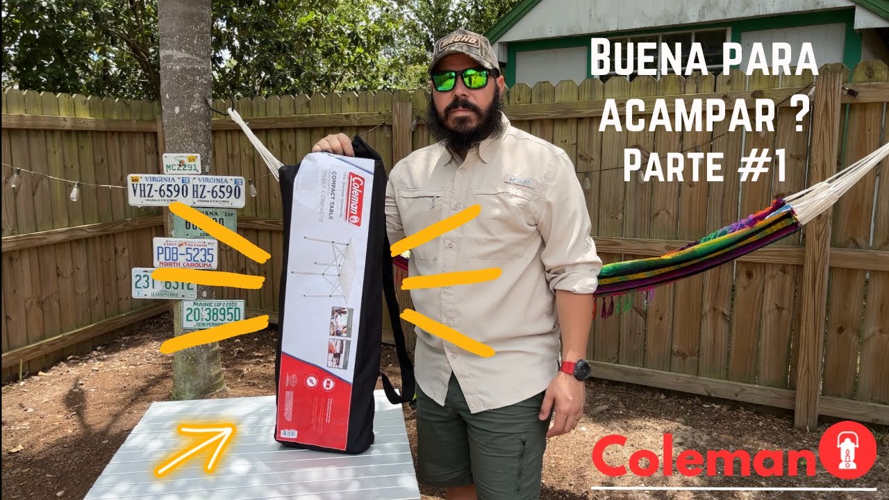Será COLEMAN la mejor mesa para CAMPING?