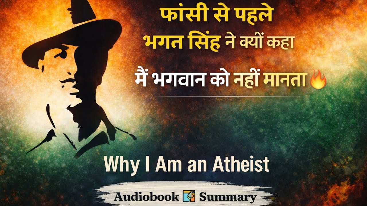 फांसी से पहले भगत सिंह ने क्यों कहा, मैं नास्तिक हूं 🔥Why I Am an Atheist हिंदी