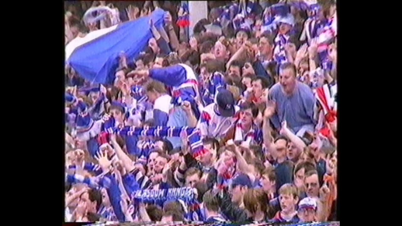 Doing the bouncy all over the world. Rangers song