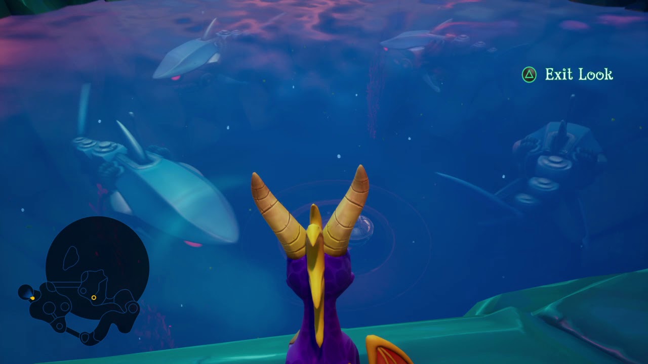 Spyro Reignited Trilogy - Aquaria Towers  Dodging the Robosharks