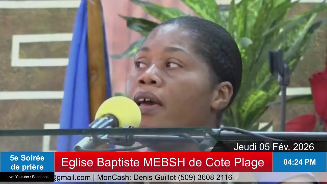 Semaine de prière | Eglise Baptiste MEBSH de Cote-Plage | Jeudi 05 Fév. 2026