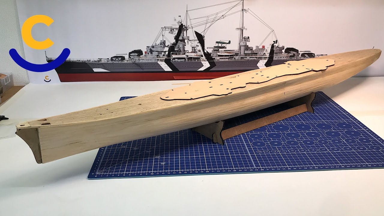 OcCre - 1:200 Prinz Eugen Wooden Model Ship 