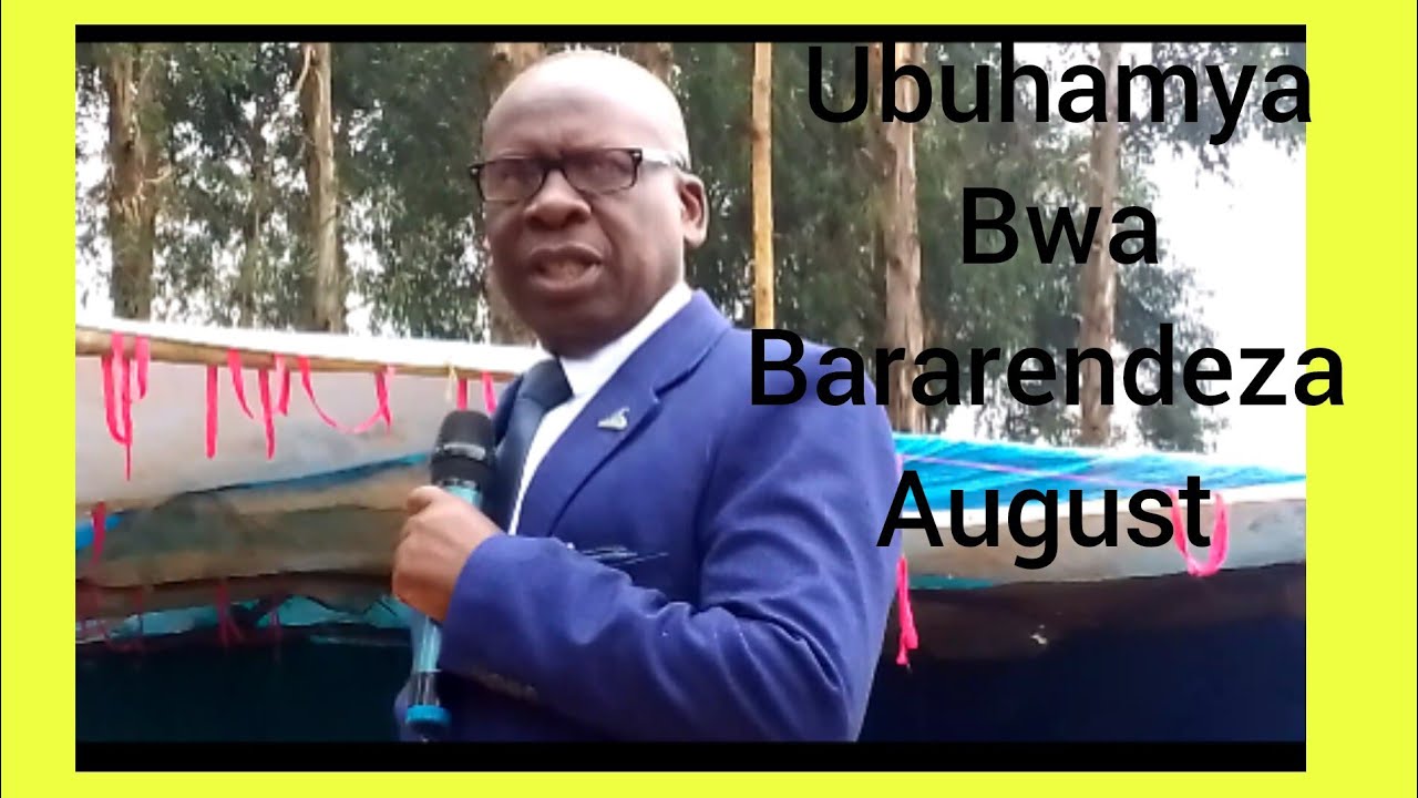 Bararendeza August 2025 avuzeko ntamuntu ubatizwa amaso