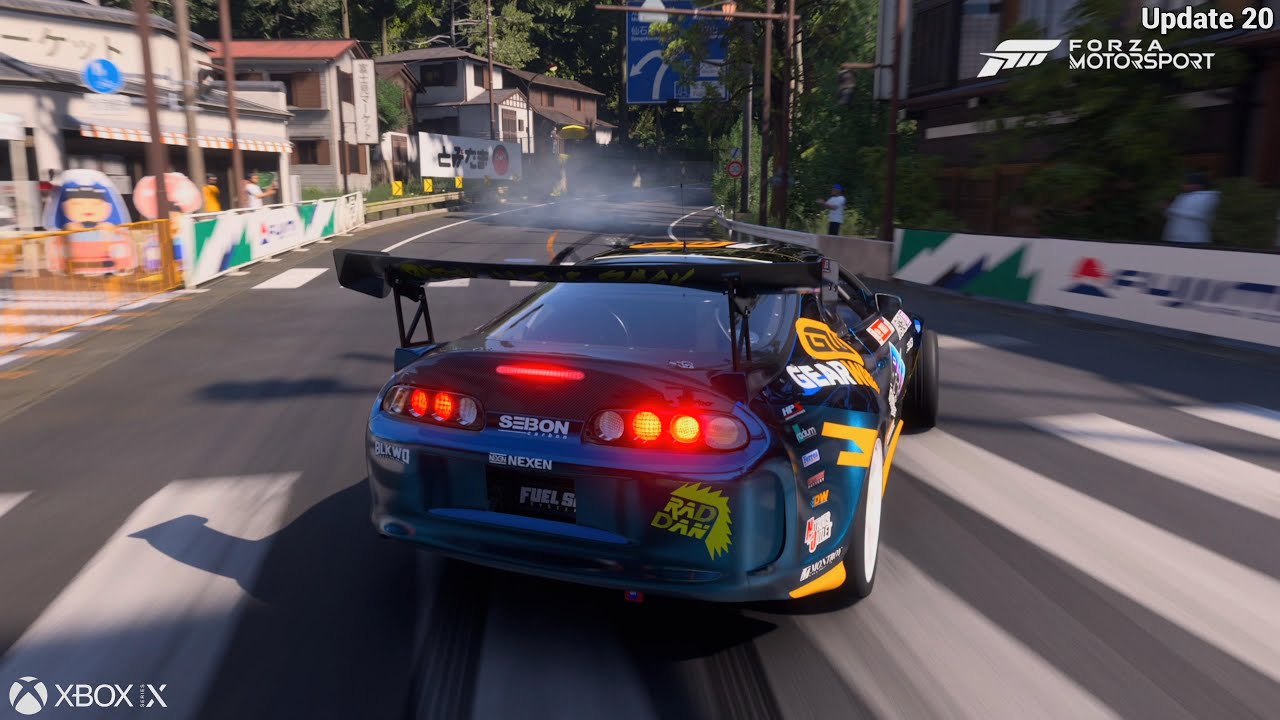 Forza Motorsport: Formula D Toyota Supra MkIV #34 Burkett - Fujimi Kaido Drift [4K.XSX]
