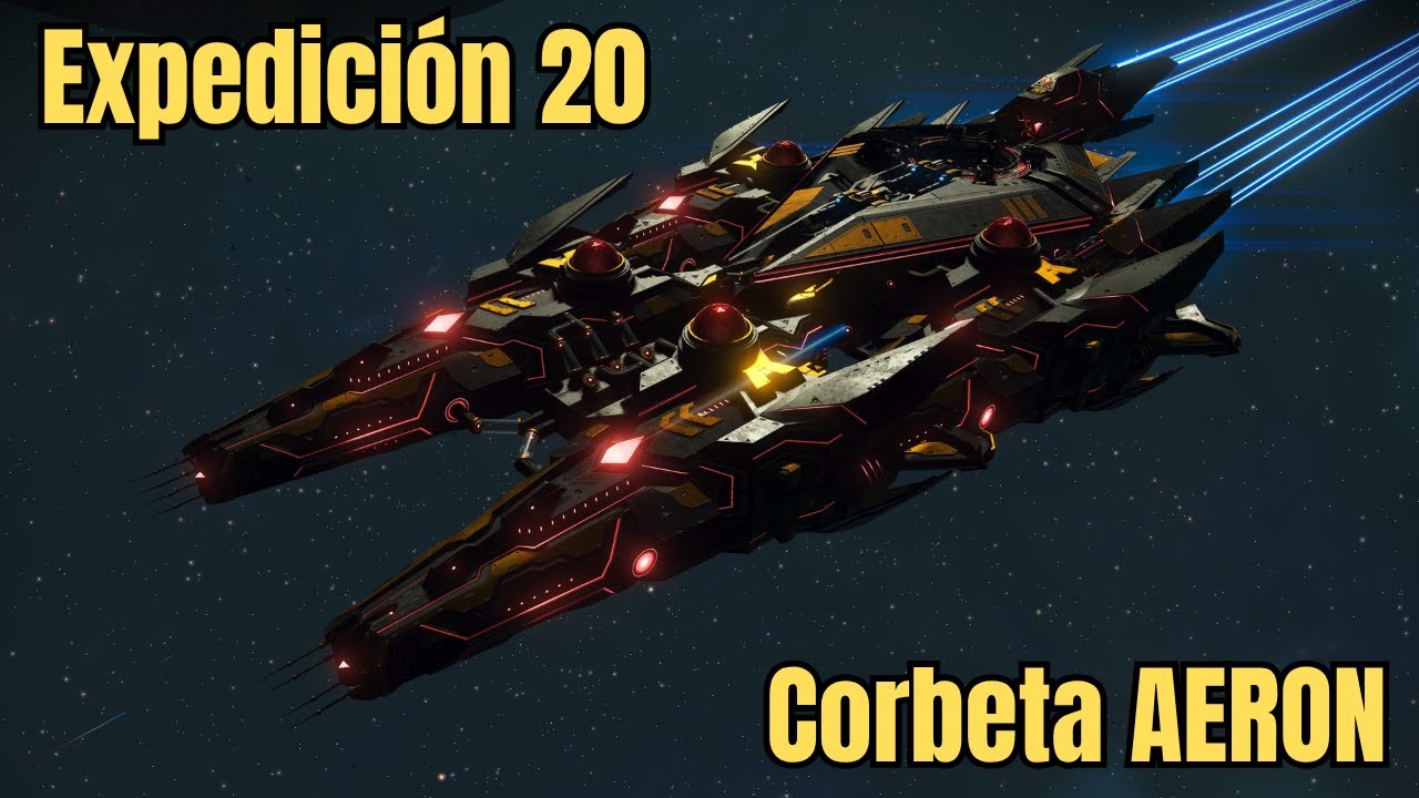Construyendo la Corbeta AERON | Diseño agresivo con piezas de la Expedición 20 | No Man’s Sky