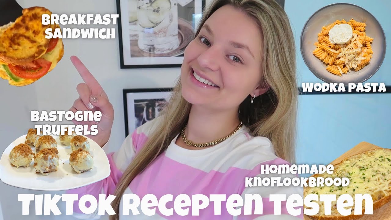 DE LEUKSTE TIKTOK RECEPTEN TESTEN - NOVEMBER 2023 | Joyce Rikken
