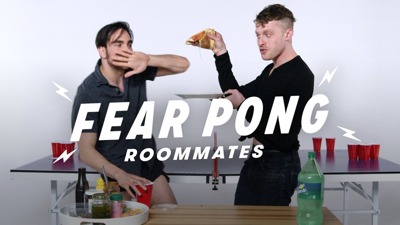 Roommates Play Fear Pong (Steven vs. Scotty) | Fear Pong | Cut