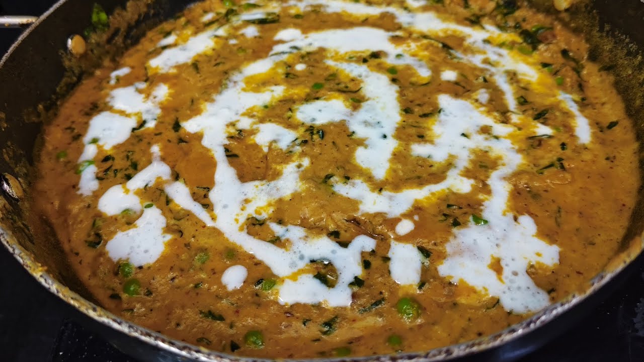 Dhaba style methi Mator malai Recipe || How To Make Methi Malai Mator Recipe At Home &tastycooking.