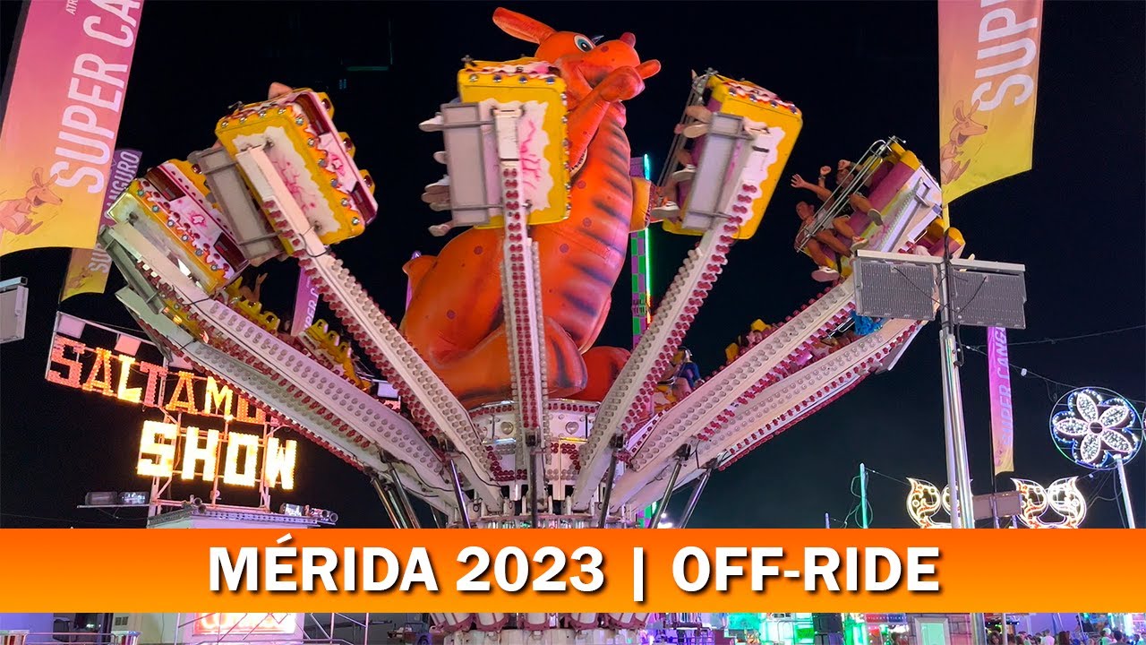 SALTAMONTES SHOW | OFF-RIDE | Mérida 2023 - Ferias A TOPE