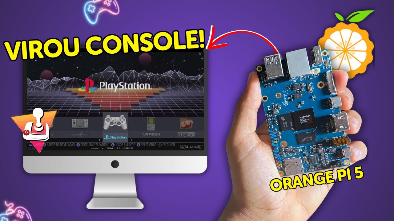 Transforme a ORANGE PI 5 em CONSOLE com o BATOCERA (Guia Definitivo 2025)