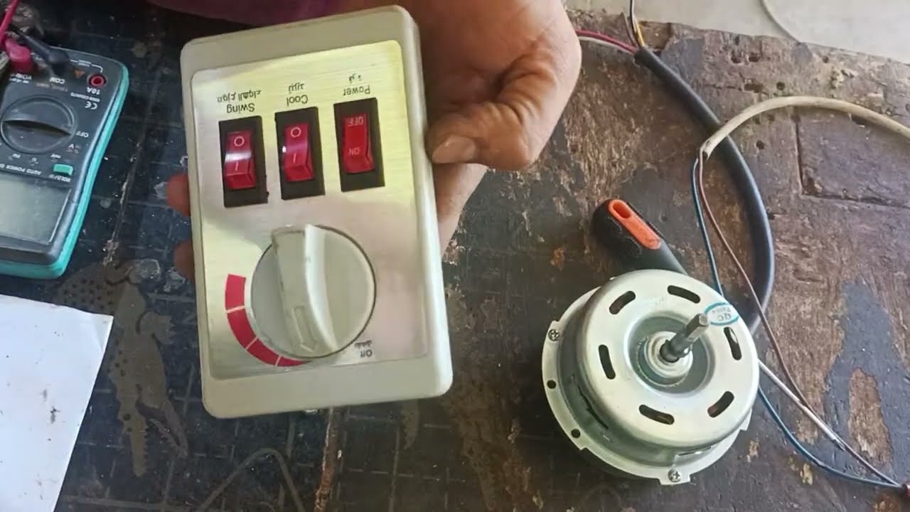طريقة ربط متحكم مبردة بلاستك دكت كبيره