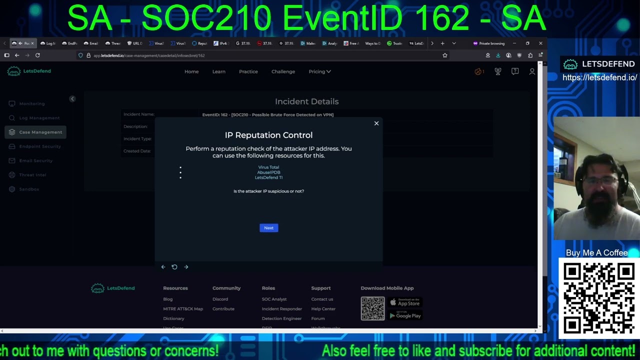 SA -SOC210-212 - Possible Brute Force Detected on VPN