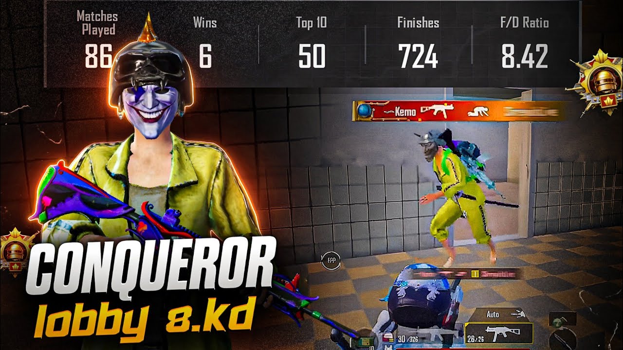 How To Push CONQUEROR Without Pushing?! [vs Streamer] | 8K/D Gameplay 🔱
