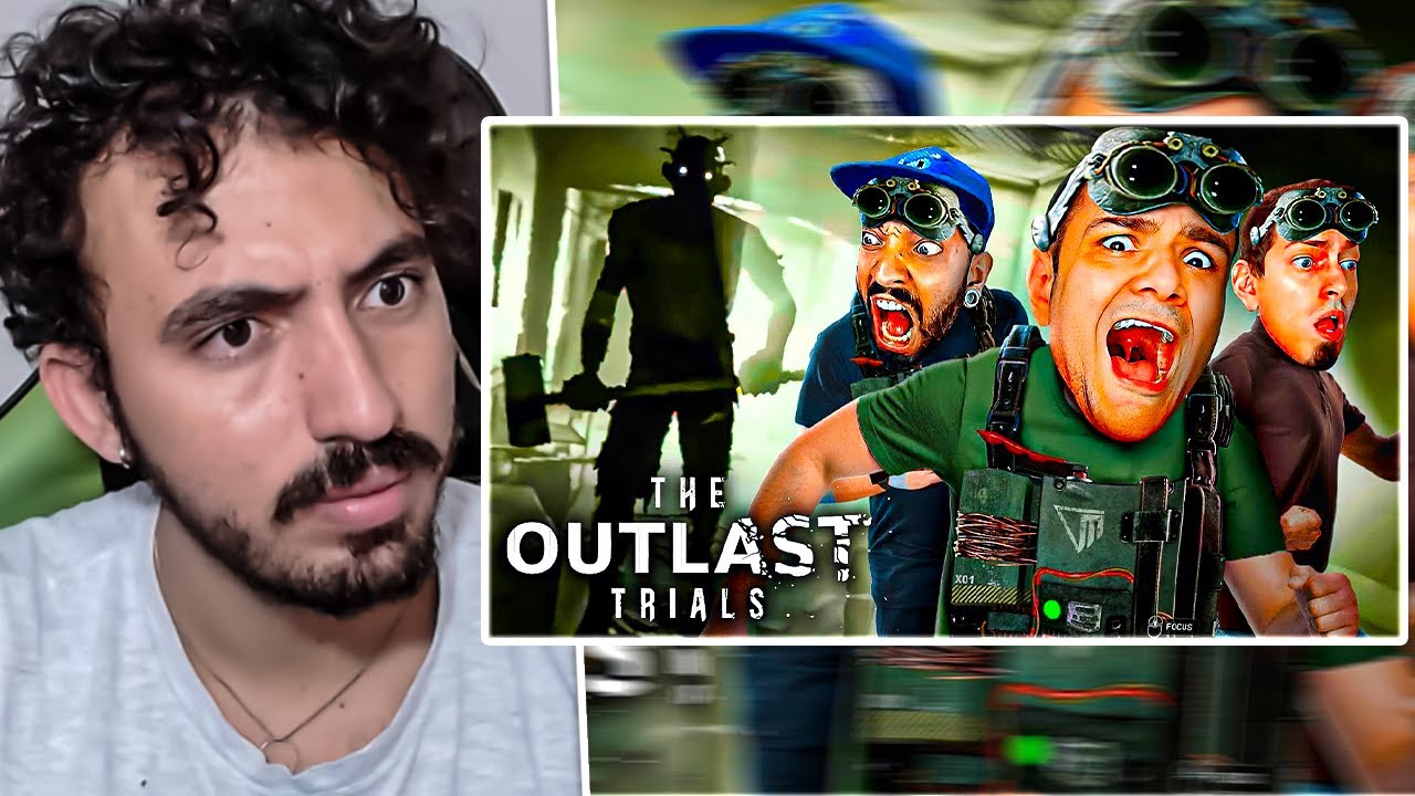 OS GURI JOGANDO OUTLAST TRIALS E GRITANDO MUITO - Souzones | Leozin React