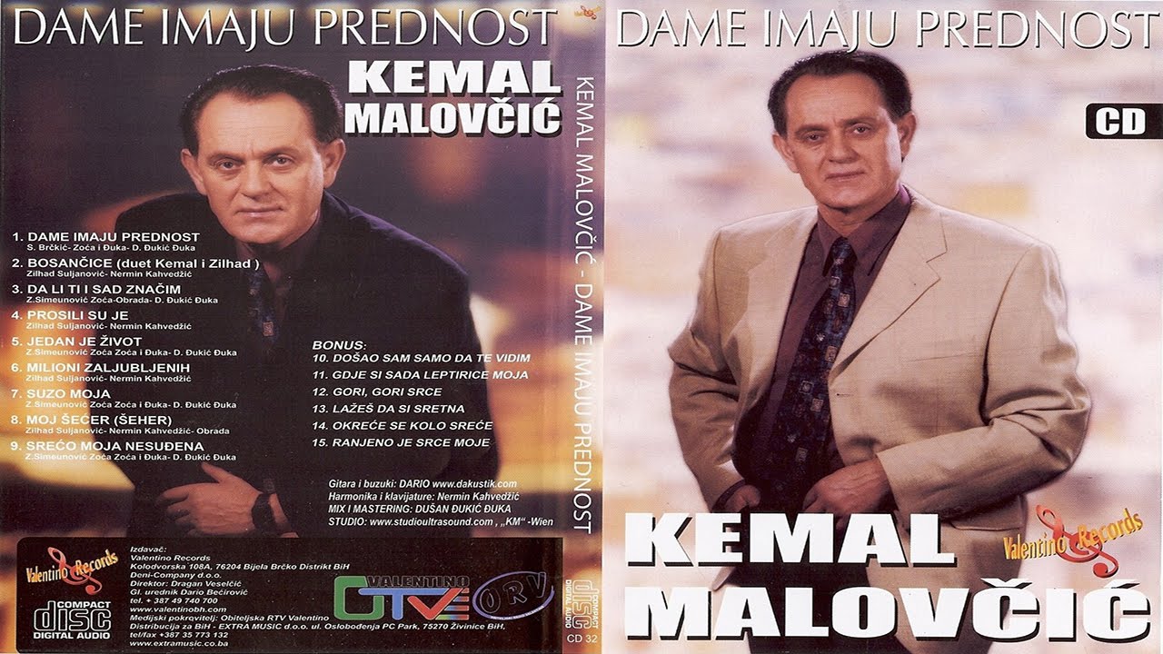 Kemal (KM) Malovcic - Suzo moja - (Audio 2011)