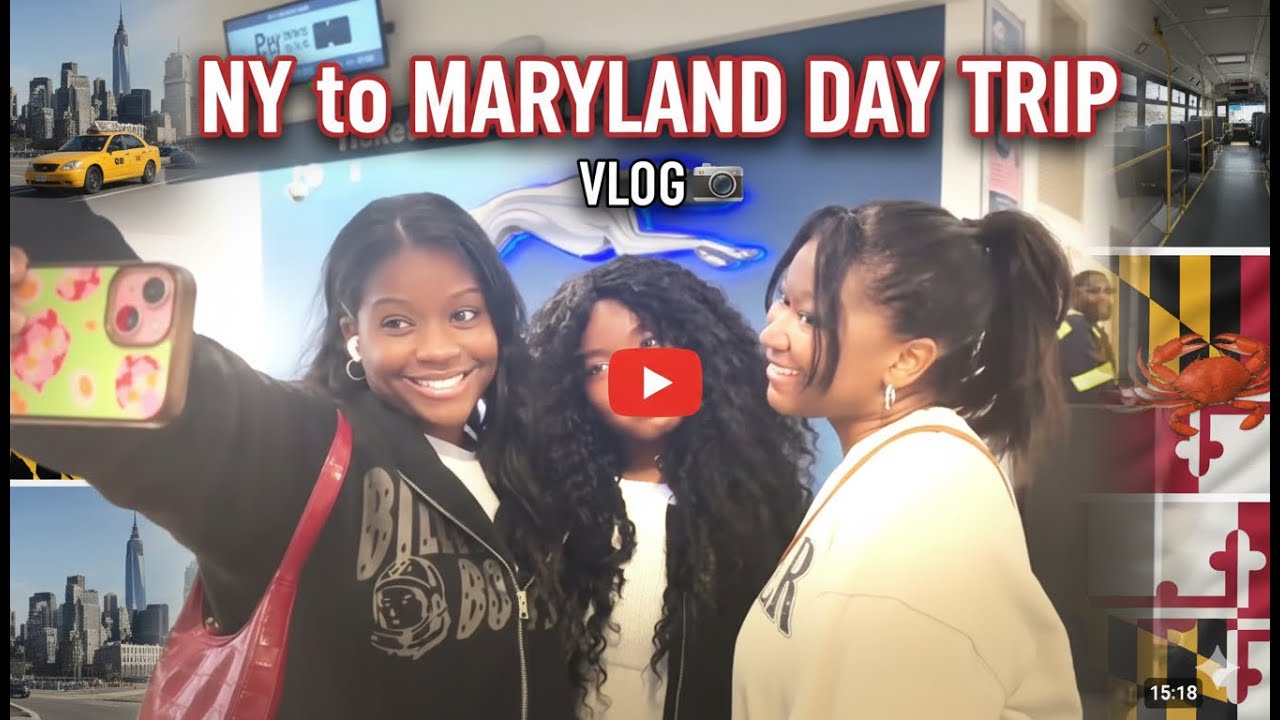 NY ➜ Maryland Day Trip | Family Fun Vlog and Birthday Celebration