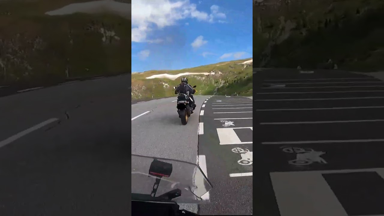 grounded... back up and down !! BMW R1250 GS Motorrad Motorcycle
