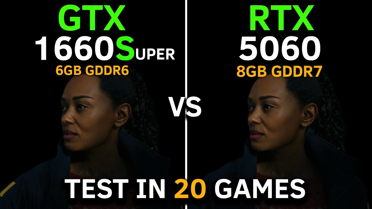 RTX 5060 8GB vs GTX 1660 SUPER 6GB | Test in 20 Games at 1080p | Should You Upgrade?
