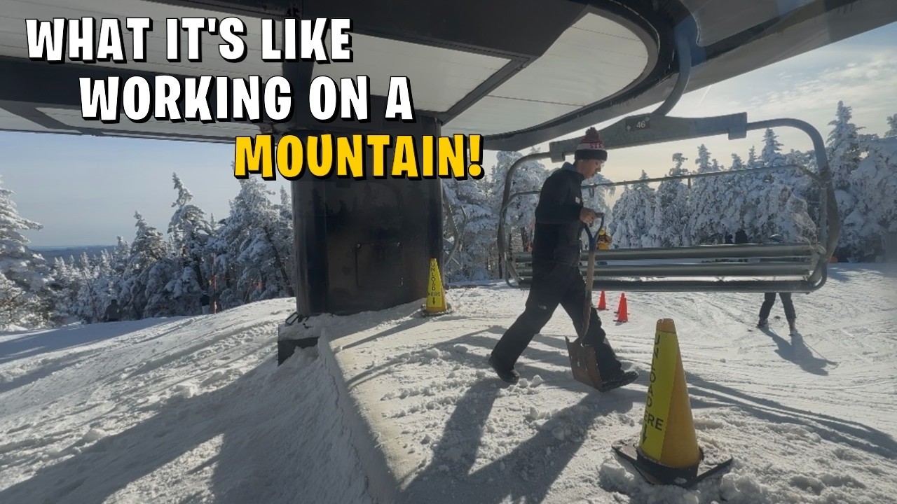 A Day in Our Life Working as Lifties in Vermont!
