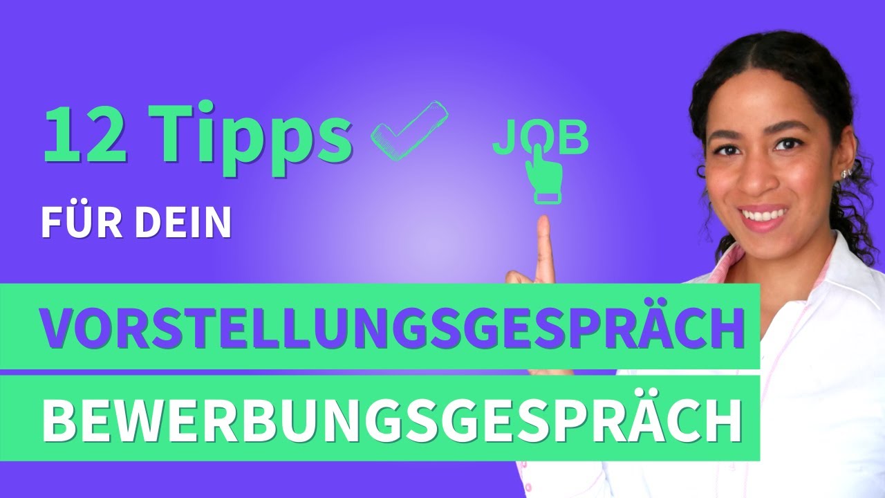 12 Tipps für dein Vorstellungsgespräch | Bewerbungsgespräch #vorstellungsgespräch #bewerbung