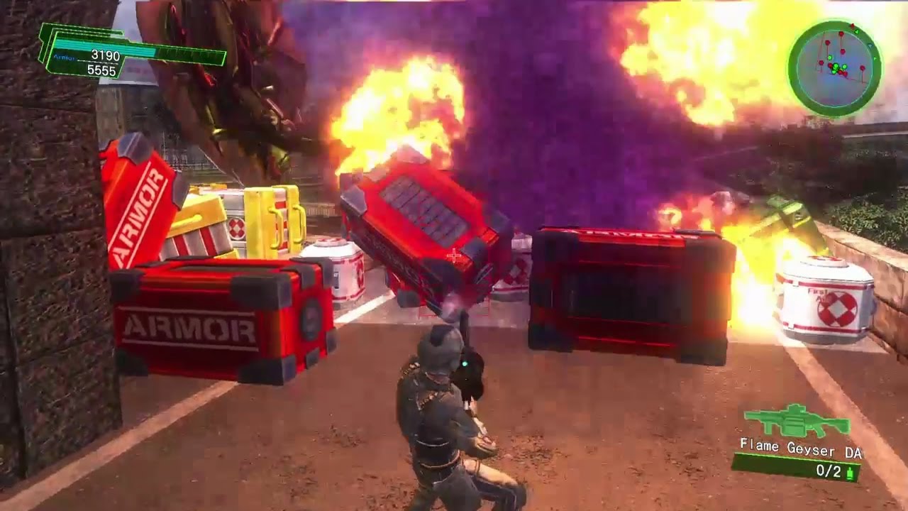 EDF Earth Defense Force 4.1 Mission 77 Monster Party Ranger 5555 Inferno