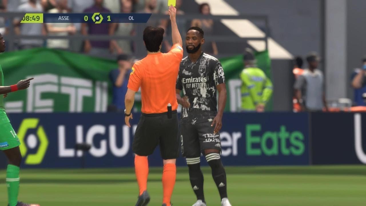 FIFA 22 ASSE VS OL PS5 4K 60 FPS HD