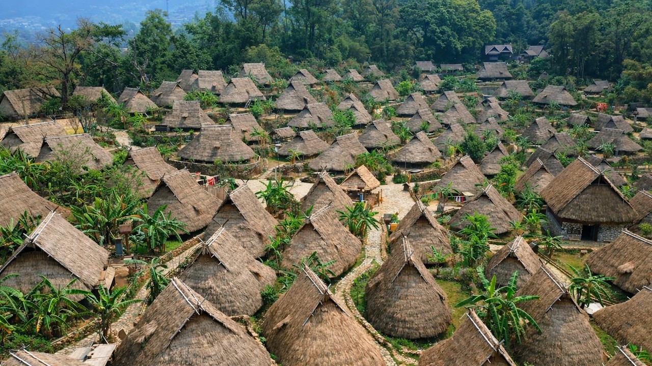 Wengding Village – Desa Suku Wa yang Dijuluki Suku Primitif Terakhir di China