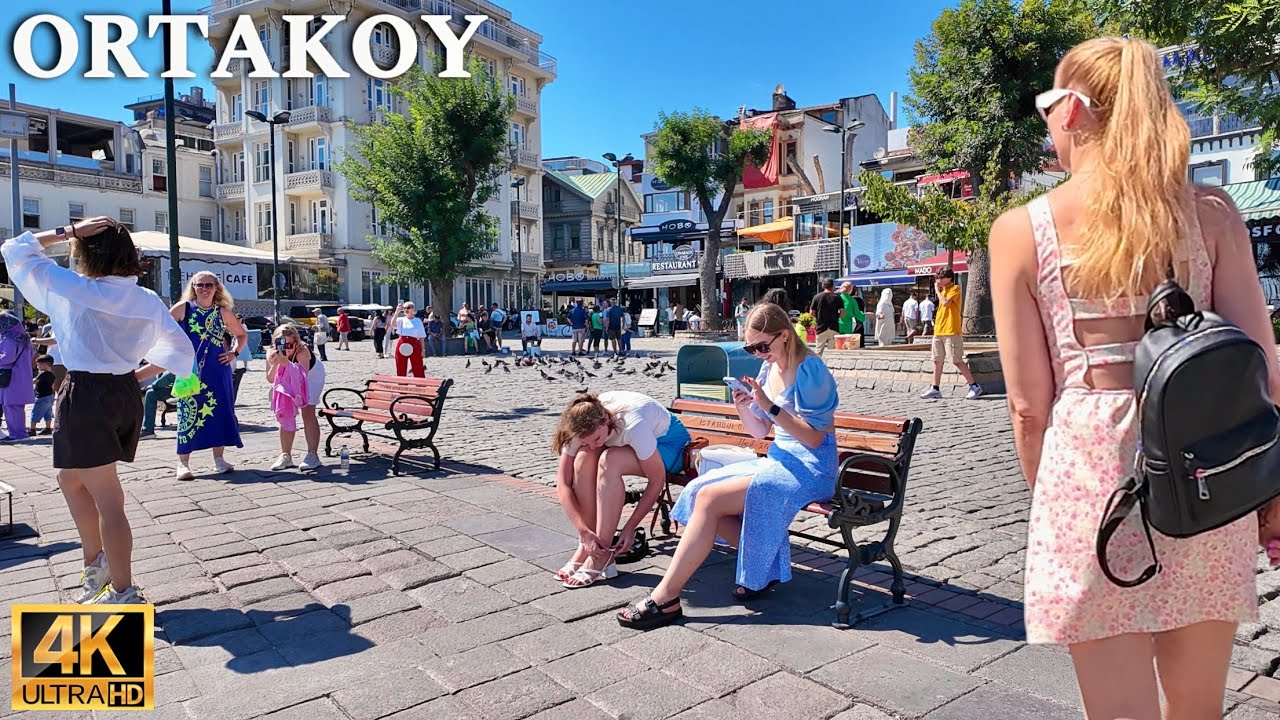 Istanbul Turkey 2024 Ortaköy Walking Tour 4K