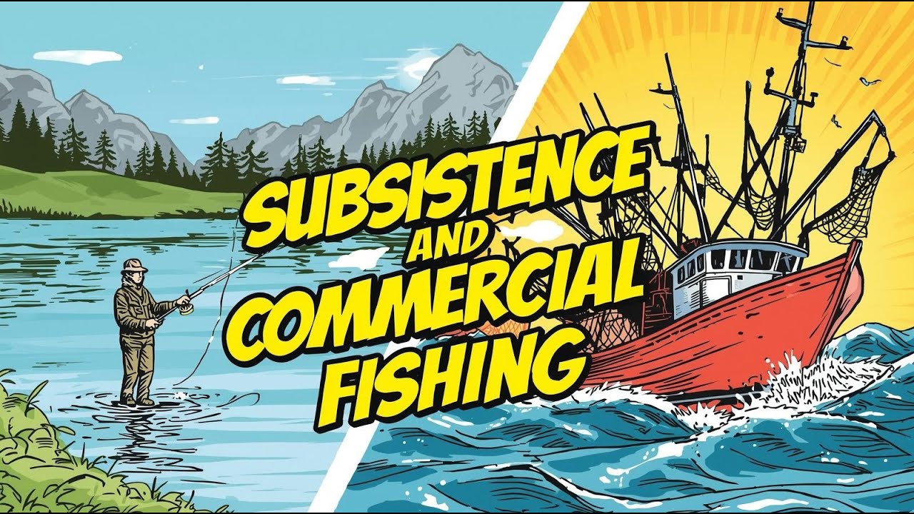 Subsistence and Commercial Fishing and Their Features| Digital Animated Comic |Pakstudies 2059/02