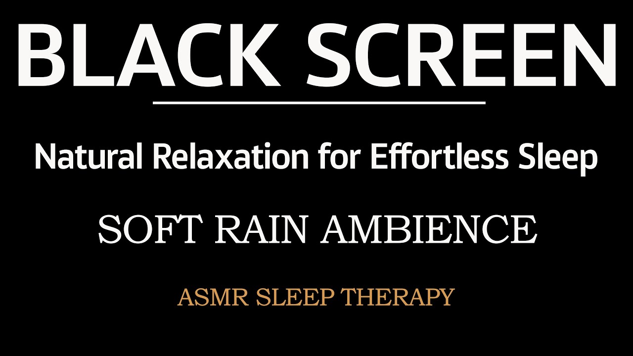Black Screen | Powerful Rainstorm and Thunder Sounds to Fall Asleep Fast and Sleep Deeply