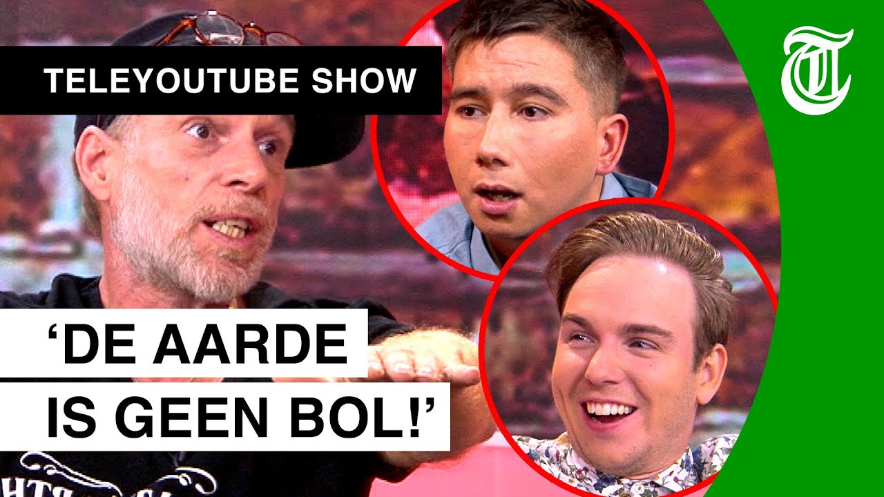 Zien: complotdenkers verklaren platte aarde - TELEYOUTUBE SHOW #03