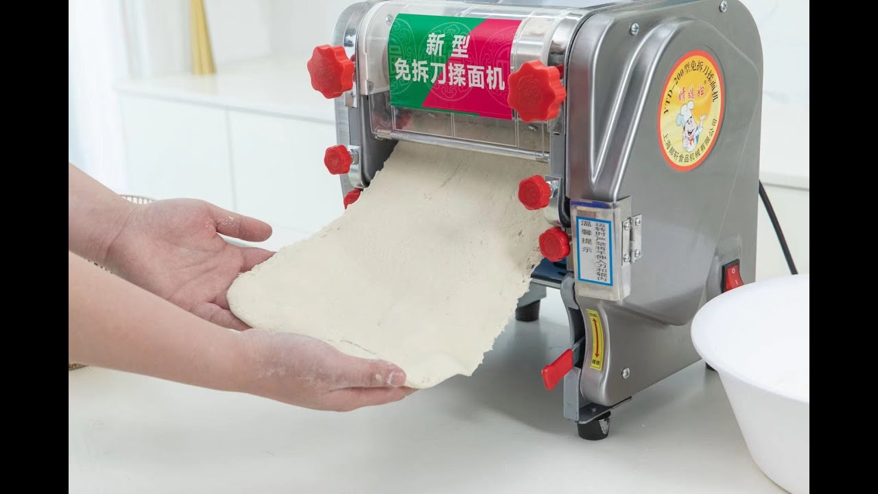 Small Commercial Electric Fresh Noodle Making Machine Ramen Pasta Maker Dough Roller Noodle Machine