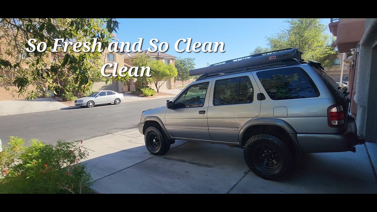 How I Make My NISSAN R50 PATHFINDER SO FRESH AND SO CLEAN CLEAN🪣🧽🎼