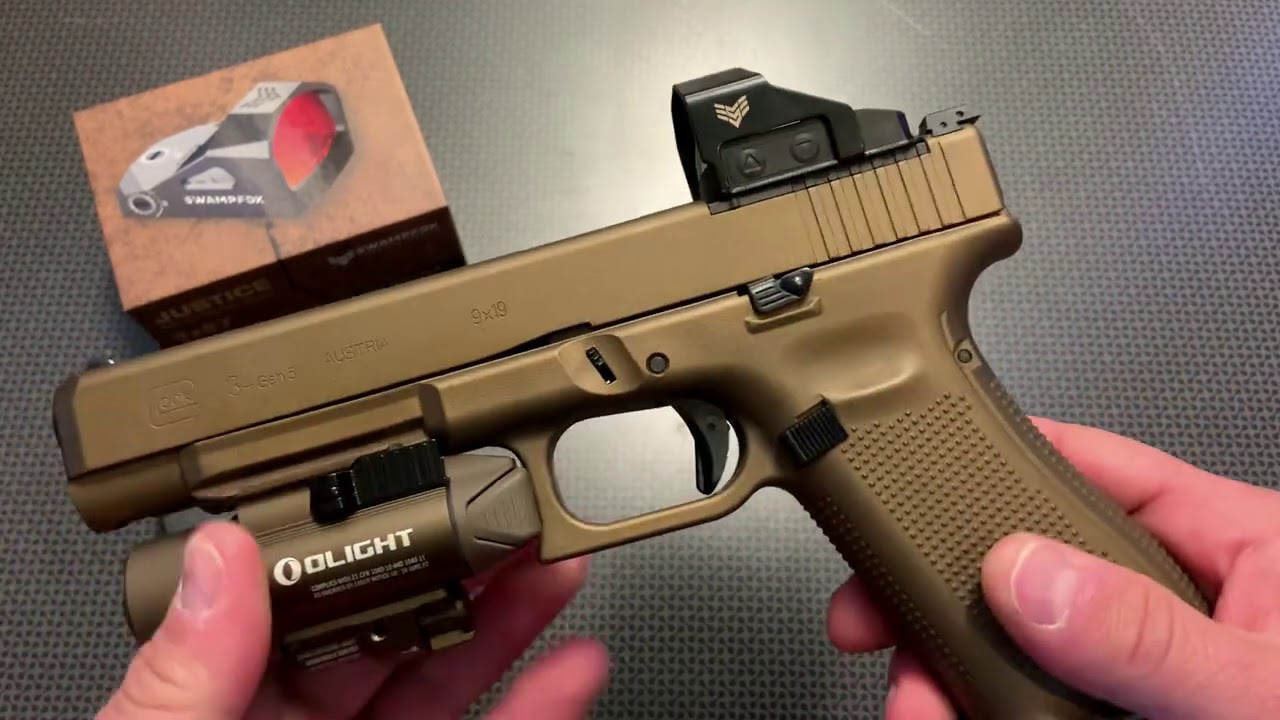 SWAMPFOX JUSTICE Высококачественный пистолетный прицел с красной точкой!