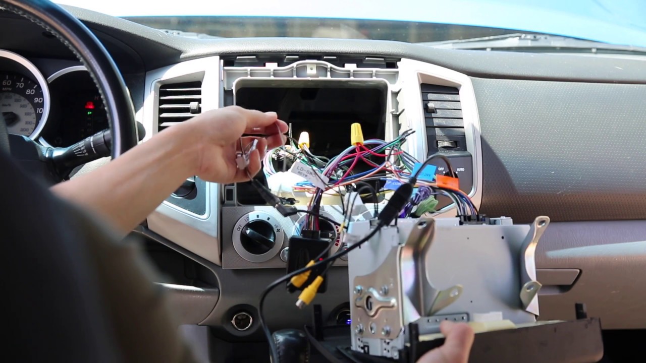 KW-M740BT Install on 2008 Toyota Tacoma