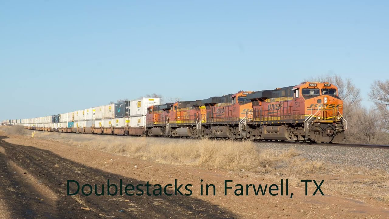 BNSF transcon on the Texas/New Mexico border