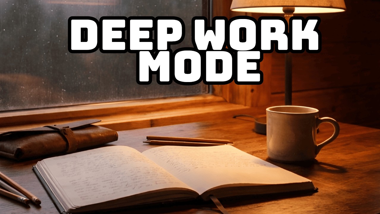 Rainy Jazz R&B for Work & Study | Productivity Background Music for Deep Focus