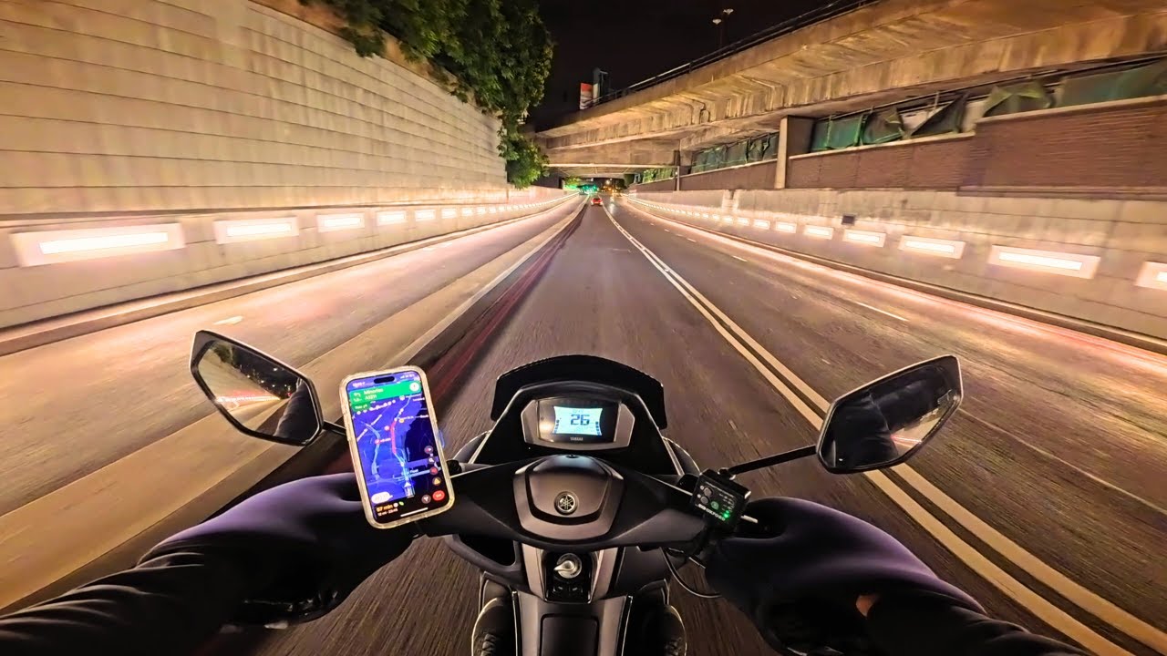 Central London Night Ride | Yamaha NMAX 125 POV – PART 2