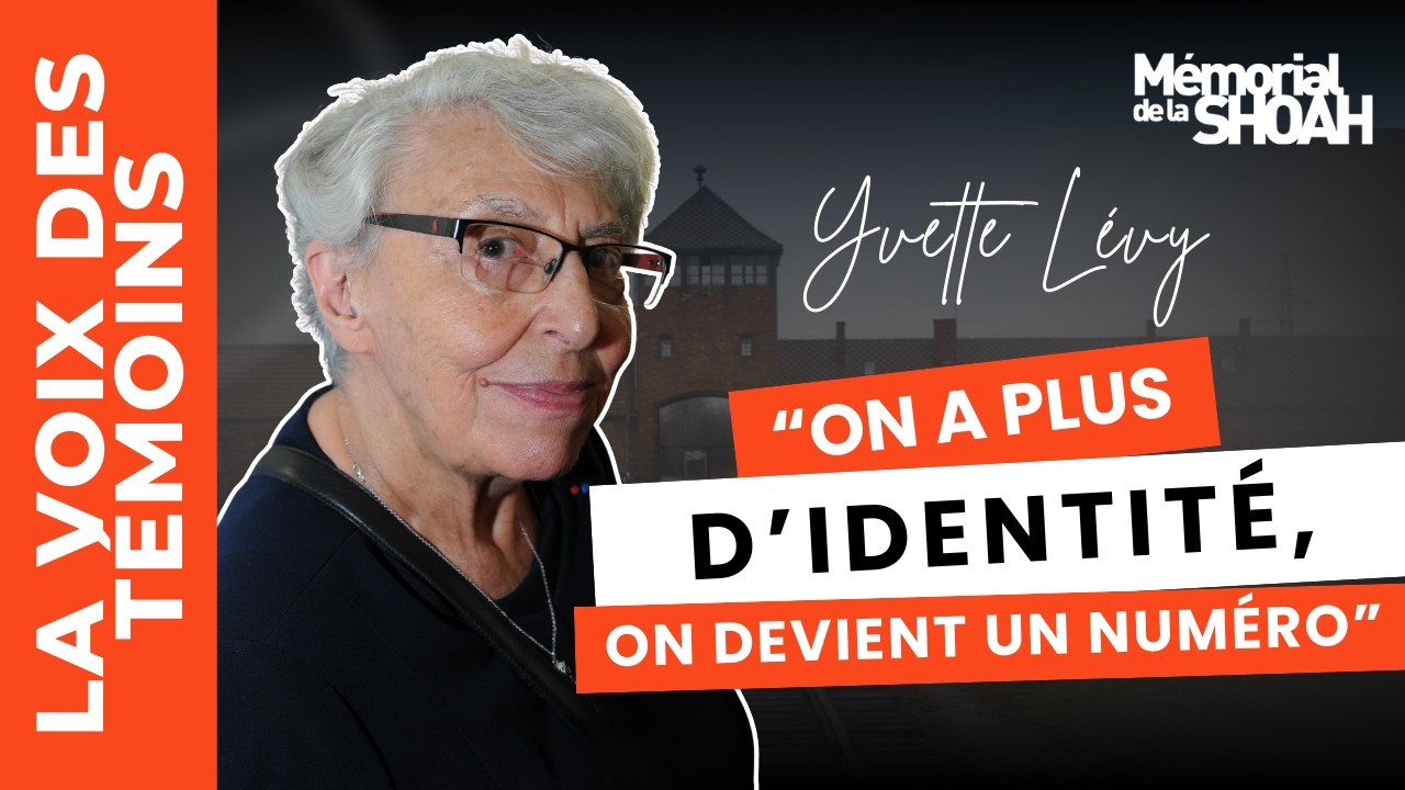 Yvette Lévy, déportée de France au camp d’Auschwitz-Birkenau