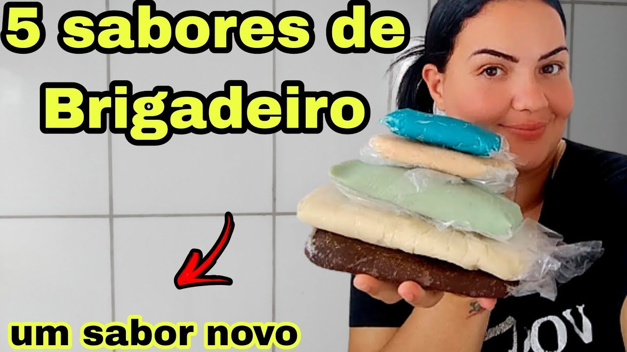 5 SABORES DE BRIGADEIRO | 1 SABOR NOVO