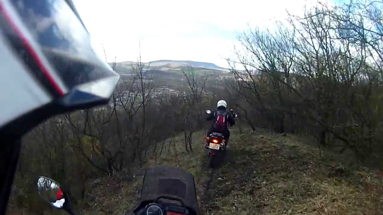 Yamaha XT660Z Ténéré & Suzuki XF650 Freewind - Benjamin crash