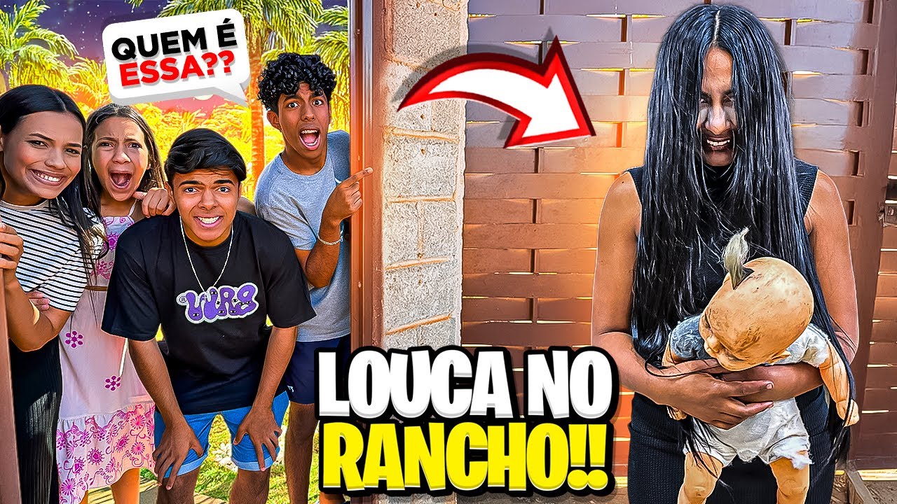 UMA MULHER LOUCA INVADIU O RANCHO COM UM BEBÊ! *TEMOS QUE SALVAR ELE 