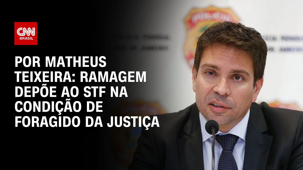 Ramagem depõe ao STF na condição de foragido da Justiça | CNN 360°